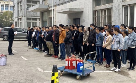 Enove Fire Safety Drill in 2019