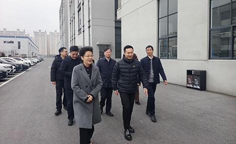 Wang Xiaohong, member of the Standing Committee of the Municipal Party Committee and Minister of the United Front Work Department, led a delegation to Enove for research.